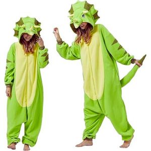 Dinosaurus - Triceratops - Onesie Pyjama - Unisex - Nachtkleding