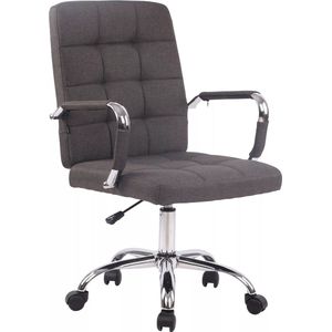 In And OutdoorMatch Moderne bureaustoel Vidal - Stof - Ergonomische stoel - Office chair - Verstelbaar - Voor volwassenen