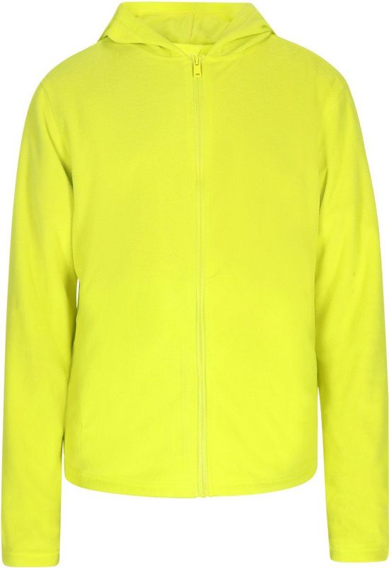 HOMEBASE - Fleece Jas - Lichtgeel - Effen - Lange Mouwen