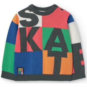 Boboli - Knitwear - Veelkleurig - Trui - 12 Months - Jongens