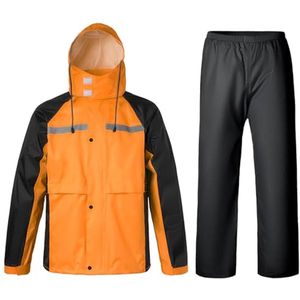 Waterdichte Regenjas en Broek Set voor Mannen - Outdoor en Camping Kleding