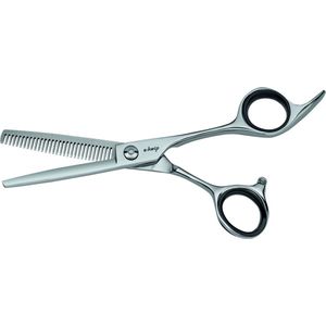 E-Kwip - Education Coupeschaar 30 - Zilver - 5,5 inch - Professionele Kappersschaar