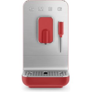 SMEG BCC02RDMEU - Espressomachine - Mat Rood - Volautomatisch