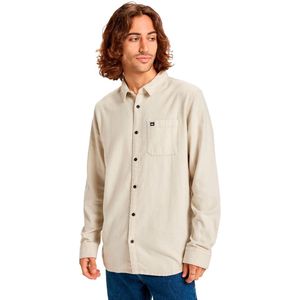 Quiksilver - Motherfly Solid - Overhemd - Geborstelde Katoenen Flanel - Lange Mouwen
