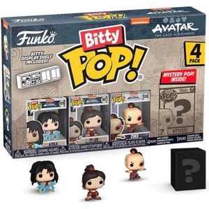 Funko Azula, Ty Lee, Zuko and mystery chase - Funko Bitty Pop! - Avatar the Last Airbender Figuur - 2cm