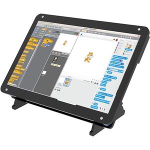 Draagbare 7 inch touchscreen monitor met capacitief IPS-display - Ideaal voor Raspberry Pi, Win10 IOT en laptops - Instelbare kijkhoek