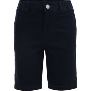 WE Fashion Tapered Fit Chino Short Navy