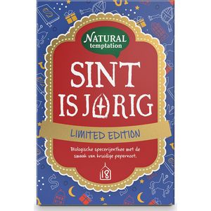 Natural Temptation - Sint is jarig thee - Geef thee cadeau - Sinterklaas - Schoencadeau - Geniet tijdens pakjesavond!