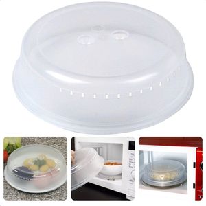 Magnetrondeksel - Magnetron Afdekschaal - 26,5 cm - Kunststof Deksel - Transparant Voedselbeschermer - Inclusief EBOOK