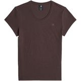 G-STAR - Eyben 2.0 - T-shirt - Chocoladebruin - Slanke Pasvorm