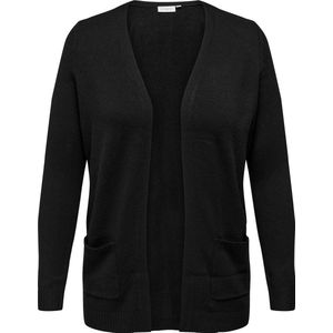 ONLY CARMAKOMA CARESLY L/S OPEN CARDIGAN KNT NOOS Dames Vest - Maat M