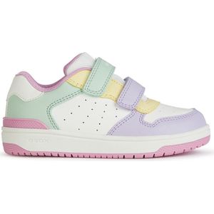 Geox J45HXB - Kinderen Lage schoenen - Kleur: Wit/beige - Maat: 28