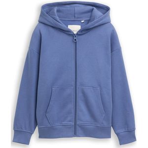 Tom Tailor Oversized hoodie-sweatjack met print op de rug