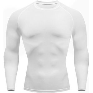 Thermoshirt voor Heren - Ademend en Sneldrogend Compressieshirt met Lange Mouwen voor Training en Hardlopen