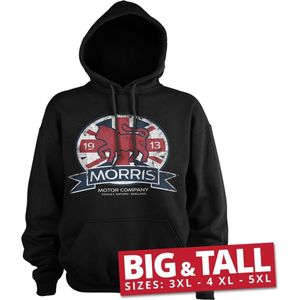 Morris Motor Co. England Big & Tall Hoodie Black-3XL