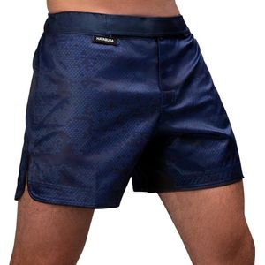 Hayabusa Hex Mid-Length Fight Shorts - Navyblauw - maat L