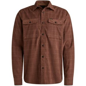 PME Legend - Casual Shirt - Bruin - Heren Overhemd