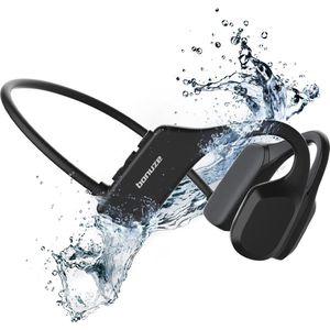 Bonuze Pro - Open Ear Koptelefoon - Zwart - IP68 Waterproof - 32GB Intern Geheugen