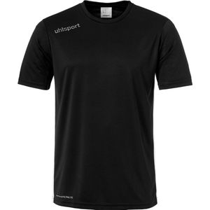 Uhlsport Essential Shirt Korte Mouw Kinderen - Zwart / Wit | Maat: 104