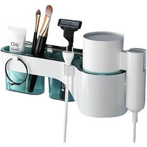 Hairdryer Holder / Hairdryer Holder and Hair Straightener - Hair Dryer Holder, Curling Iron and Hair Straighteners Holder