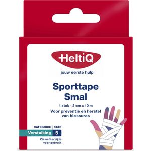 Heltiq Sporttape Smal 2cmx10m Heltiq Voordeelverpakking