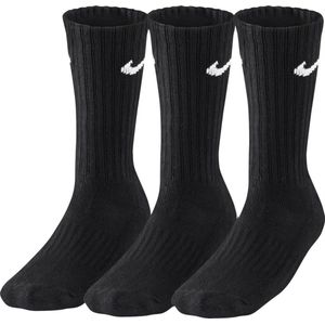 Nike Swoosh Sokken (regular) - Maat 34-36 - Unisex - zwart