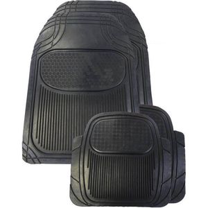 Rubberen matten Luxe - 4 stuks