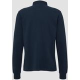 s.Oliver - Shirt - Navy - Lange Mouw - Polokraag