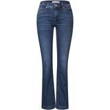 Street One Dames Bootcut jeans in Blauw, in size: 24