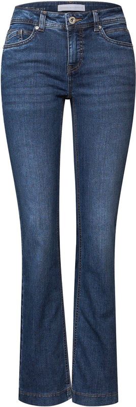 Street One - Bootcut Jeans - Blauw - Dames