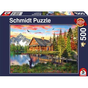 Schmidt Vissen bij het meer, 500 stukjes - Puzzel - 10+