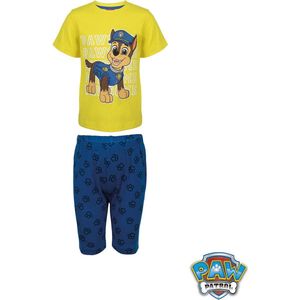 PAW Patrol shortama - 100% katoen - Chase pyjama - maat 92