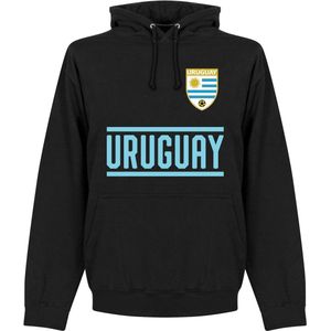 Uruguay Team Hooded Sweater - Zwart - Kinderen - 92/98