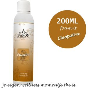 Foaming Shower Gel Cleopatra – 200ml – Luxe oriëntaalse geur