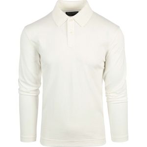Marc O'Polo - Knitted Poloshirt Wit - Regular-fit - Heren Poloshirt Maat XL