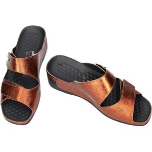 Vital -Dames - koper - slippers & muiltjes - maat 39