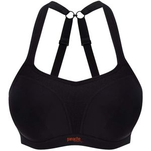 Panache - Power Wired Sport BH - Black - 80I