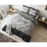 Dekbedovertrek - Blauw - Katoen - 2 Persoons