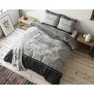 Dekbedovertrek - Blauw - Katoen - 2 Persoons