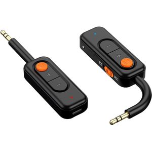 DailySupplies® Bluetooth Transmitter - Bluetooth Receiver - Adapter - Zwart