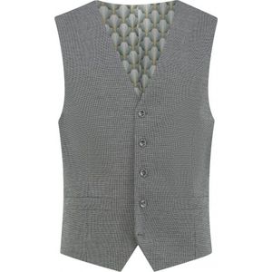 Gents - Gilet heren - Gilet - Polyblend - Grijs - Maat 48/L