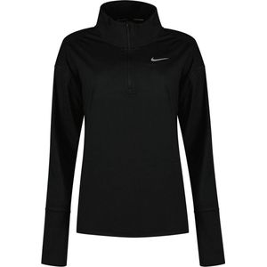 Nike Element Lange Mouwenshirt Zwart XS Vrouw