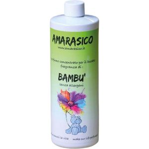 Amarasico Wasparfum Bamboe - 500 ml – Frisse was – Heerlijke geur – Textielverfrisser – Wasverzachter – Bloemengeur