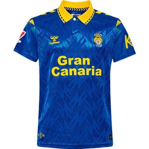 Hummel Ud Las Palmas 24/25 Weg Korte Mouw T-shirt Junior Blauw 116 cm Jongens,Meisjes