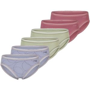 sloggi Dames hipster slip 6 pack GO Crush