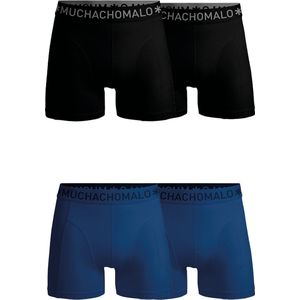 Muchachomalo Heren Boxershorts Microfiber - 2+2 Pack - Maat M - Mannen Onderbroeken