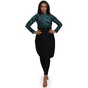 Tyra Leaf burkini, badpak maat S, maat 36 MYKINY BRAND