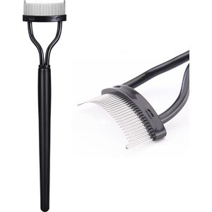 Wimperkam scheider - Wenkbrauwkwast - Wimperkruller - Zwart - wimperkruller - Lash lift - Wimper lift - Classic Eyelash Curler - Eyelash comb