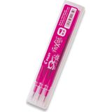 Pilot Vullingen - Frixion Ball en Frixion Click - Roze 0.5mm - 3 stuks