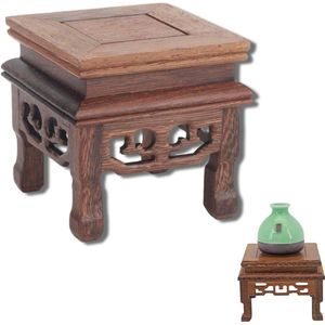 Display Stand, Riser, en Basis van Hout voor Vaas, Aquarium, Tafellamp, en Theepot
